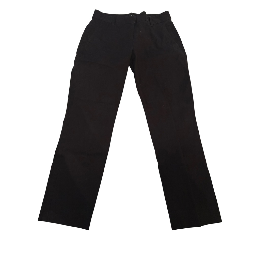Theory Womens Dress Pants 2 Blue Black Work Office Corporate Career Minimal USA